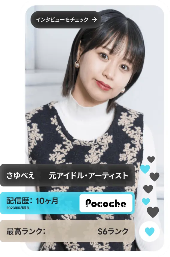 所属ライバーインタビュー